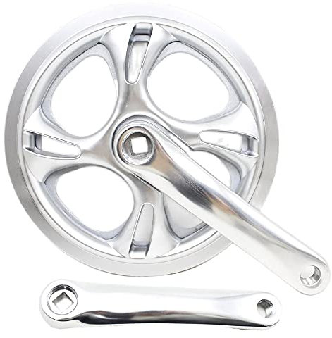 Kurbelgarnitur,Fahrrad Kurbel E-Bike Electric Bike Crankset 152mm 48t Kettenrad Radzahnplatte Falten Fahrrad Elektrische Fahrrad Gear Platte Kurbel Set