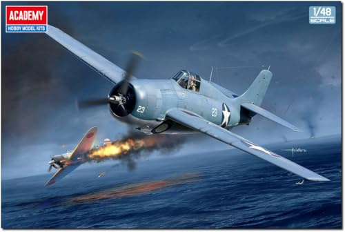 Academy 492355-1/48 USN F4F-4 Wildcat, Battle of Midway - Maßstab 1:48
