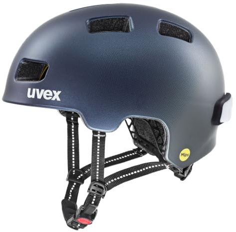 uvex City 4 MIPS - Leichter City-Helm für Damen und Herren - MIPS-Sysytem - inkl. LED-Licht