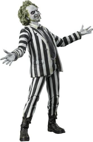 TAMASHII NATIONS - Beetlejuice - Beetlejuice S.H.Figuarts Action Figure | Beetlejuice 6 Inch Action Figure S.H. Figuarts - Beetlejuice