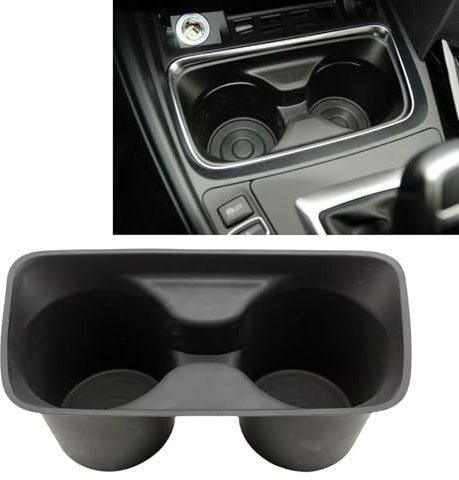 Mittelkonsolen-Einsatz Getränkehalter für BMW F30 F31 F34 F35 F80 2013-2019, Schwarz