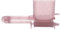 Ｚｉａｌｏｆｉ Dye Brush Bowl Coloring Dye Combold Barber Amiques de Coiffure Portable Coloriage de Coiffure Brosse Automatique Pâte de Rouleau, Rose