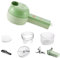 Yominerr 5 in 1 Electric Vegetable Cutter Set Portable, Rechargeable, Chopper Machine for Pepper,Garlic& Meat