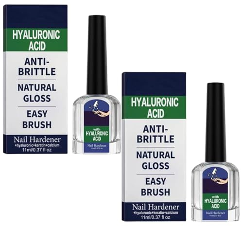 2PCS Nail Hardener And Strengthener, Nourishing Nail Strengthening Drops With VitaminE And Jojoba Oil, Brittle Hands Feet Nails Care Liquid For Women Men Adults Teens Elderly Athletes