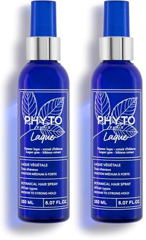 Phyto Laque Végétale Fixation Médium à Forte 150ml (Lot de 2)