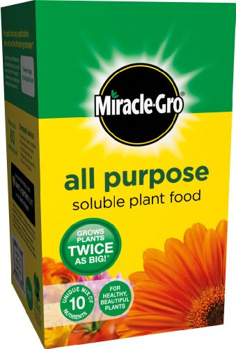 2 X Miracle-Gro All Purpose Soluble Plant Food Carton 500g