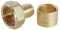 SOMATHERM FOR YOU, Raccord droit à glissement pour tube PER Ø16 - Écrou tournant Femelle 15/21 - Lot de 10 - Montage facile, résistant à la corrosion, conforme norme NF 545