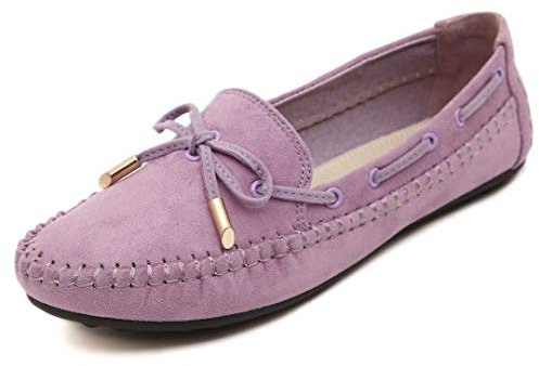 Lazutom, Mocassini Donna, Viola (Purple), 39 EU