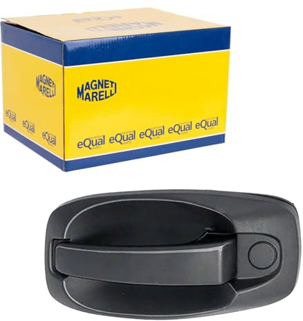 Magneti Marelli Door Handle Without Locking Cylinder (1 Piece) Plastic Black Side and Front Doors dch