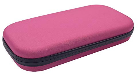 Stethoskop Fall für Littmann, Riester, MDF und mehr (Minibox, Himbeer Rose)