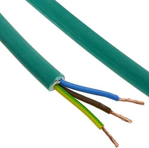 BeMatik - Bobina de Cable eléctrico de 3 Polos x 2.5 mm² 10 m Libre de halógenos LSZH