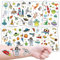 Tattoo Kinder, Weltraum Kindertattoo 10 Bögen für Mädchen Jungen zum Geburtstag Mitgebsel Geschenkidee