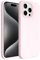 ACRONIX Compatible with iPhone 15 Pro Max Case 6.7, Silky-Soft Touch Liquid Silicone Shockproof Rubber Cases Comprehensive Protection Cover for iPhone 15 Pro Max-Chalk pink