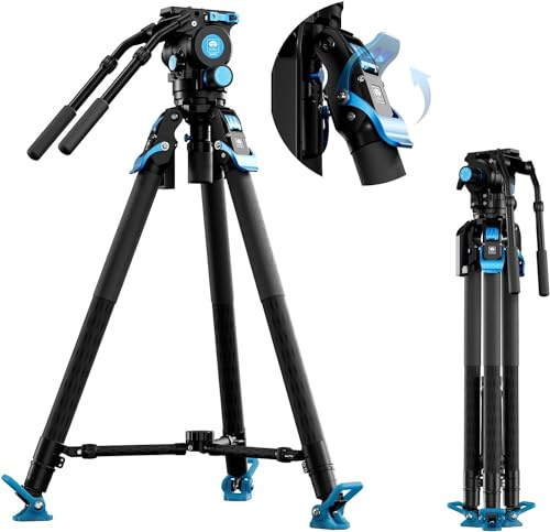SIRUI SVT75 Pro+SVH15 Video Tripod Kit (Pro)
