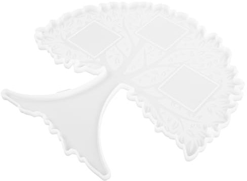 EXCEART Bilderrahmen-formen Fotorahmen-silikonformen Epoxidmaterial Flexibel Einzigartige Bastelformen Weiß 1 Stück Set