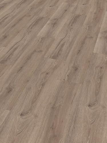 Click-Vinylboden Breitdiele >>CHECK 2508 Eslida Eiche<< Klick-Vinylboden, 1220 x 225 x 5 mm, 1-Stab Landhausdiele, inklusive Kork Trittschallunterlage ISie kaufen1 m² I