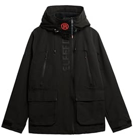 Superdry Herren Kapuzen-Windbreaker mit Stickerei