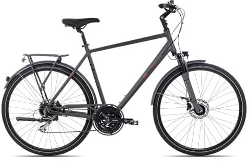 2R Manufaktur TLX24 | Trekkingbike | 28 Zoll Herrenfahrrad | 24-Gang Schaltung | hydraulische Scheibenbremse | inkl. Straßenausstattung