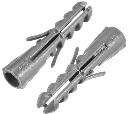 Dehnschrauben, Dehnbolzen, 10 Stück Mauerwerksschrauben for Ziegelwände, selbstschneidende Schrauben, M4 M5 M6 M8 M10 M12 M14, Wandkunststoff(M8x38mm)