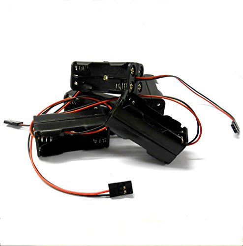 C1202-2JRx5 RC Battery Holder Case Box Pack 4 x AAA JR x 5