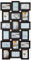 levandeo Bilderrahmen Braun 18 Fotos 10x15 Barock Antik Nostalgie Landhaus Fotogalerie Collage Fotorahmen Bildergalerie