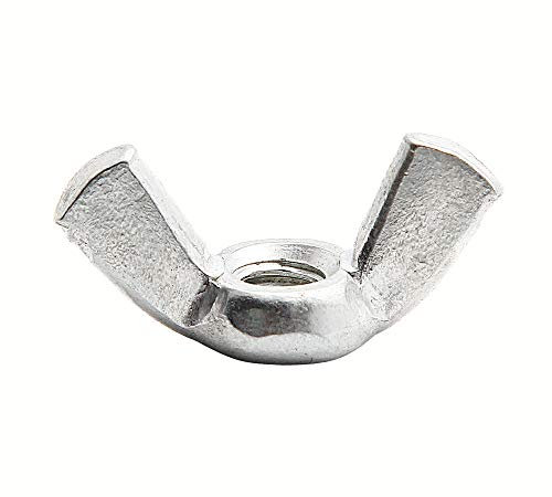 DOJA Industrial | Flügelmutter M10 10mm | 25 STÜCK | Muttern rostfreier Edelstahl | Schmetterlingsmuttern | Anziehen/Lösen | wing nut rostfrei | Als Alternative zu Schrauben