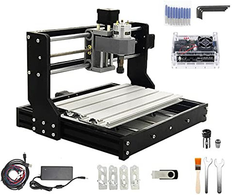 CNCTOPBAOS CNC 3018-PRO Kit Router Legno 3 assi USB DIY Mini Engraver Fresatura Macchina per Incisione Cutter Plastica Acrilico PCB PVC Intaglio GRBL Controllo GRBL 300x180x45mm
