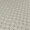 Bodenmaster PVC Bodenbelag Retro Fliese Alhambra Weiss Grau Schwarz mit Textilrücken (Breite: 200 cm x Länge: 250 cm)