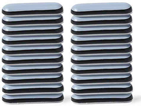 Hasware Möbelgleiter 20 Stück, schwere Umzüge, Möbelumzug-Set für harte Böden, Filzgleiter (20, 11 x 38 mm)