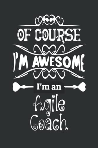 Notebook Awesome Agile Coach: College Ruled | 6 x 9 inch, 100 Lined Pages