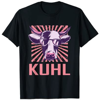 Landwirt Bauer Kuhl Sonnenbrille für Damen, Herren, Kinder T-Shirt