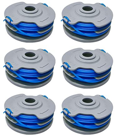 CDIYTOOL Flymo FL289 Bobine de fil de rechange pour débroussailleuse Contour Multitrim Power Trim Mini Trim Revolution 1,65 mm 10 m