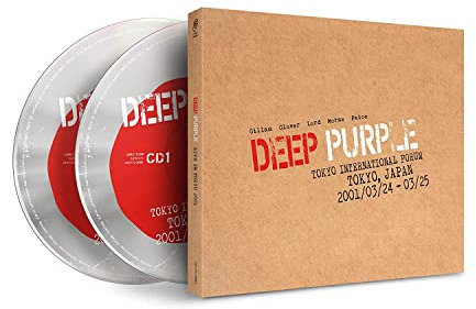 Deep Purple, Limited 2CD Digipak 2022, Live In Tokyo 2001