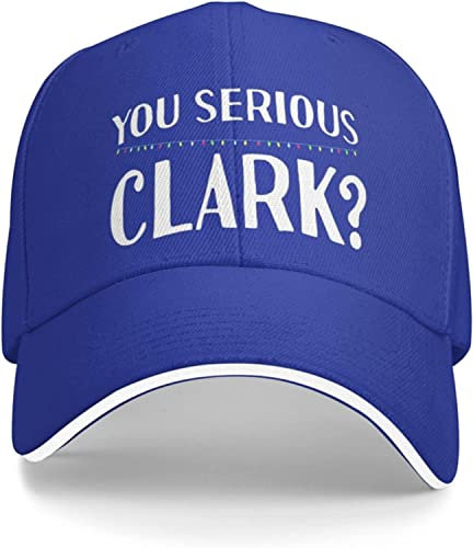 LOUJIN Weihnachtsmütze Cap You Serious Clark Cap für Männer Papa Hüte Cool Caps, Fotofarbe, One size