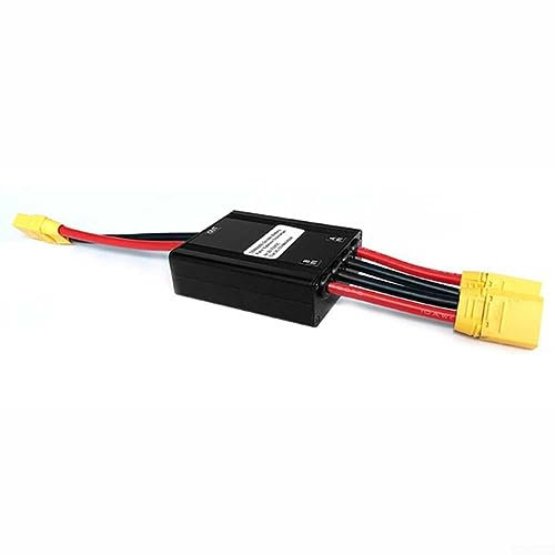 DAZZLEEX 120A E-Bike Dual Battery Discharge Converter Dual Battery Pack Switch XT90 Connector Adapter 40V/100V 40V-120V