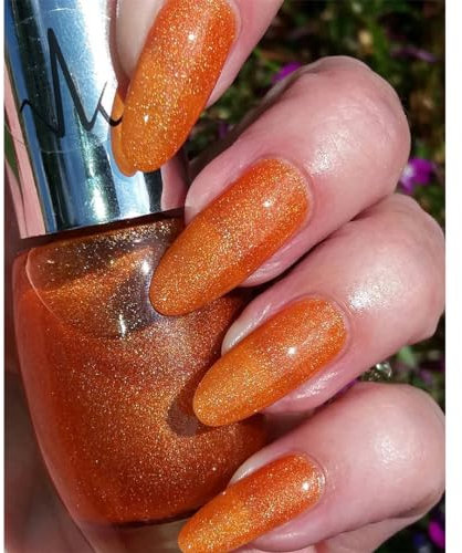 Classic Nail Polish Quick Drying Nail Varnish Long lasting No UV Need Natural Classic Nail Polish (181 - Sunset Gold)