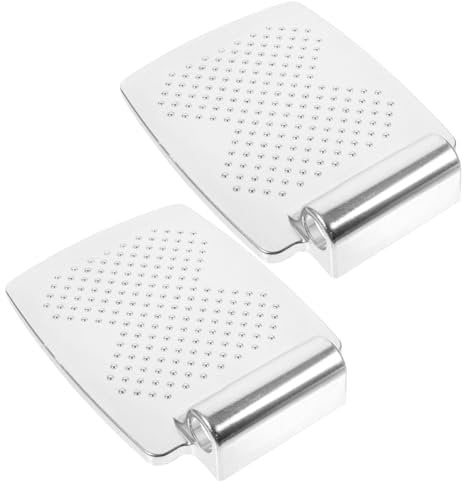 Beaupretty 2 Pièces Repose-pieds Pour Fauteuil Chaise Roulante Pédalier Repose-pieds De Remplacement Pour Fauteuil Repose-jambes Pour D'aluminium