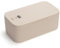 Lockable Storage Box,Medicine Safe Case Container,Refrigerator Lockbox for Personal Private Items,Medicines,Food,Snacks,Locking Cell Phone Smart Device Jail,Small Lock Box for Office,Home (Cream)