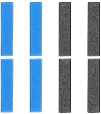 Ersatz-Luftfilter, kompatibel mit Mitsubishi Electric MAC-2300FT-E MAC-3000FT-E, 21,6 cm, ohne Rahmen, 8 Stück