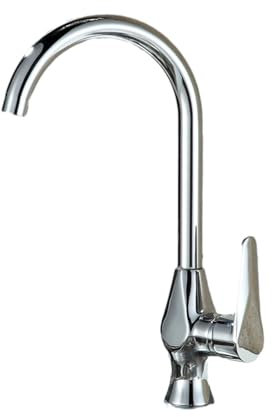 DRFGNF Miscelatori da Cucina Rubinetto da Cucina per la casa Rubinetto per lavello in Rame Rubinetto per Acqua Calda e Fredda Rubinetto per lavello Miscelatore per lavello Water Drop Big Bend