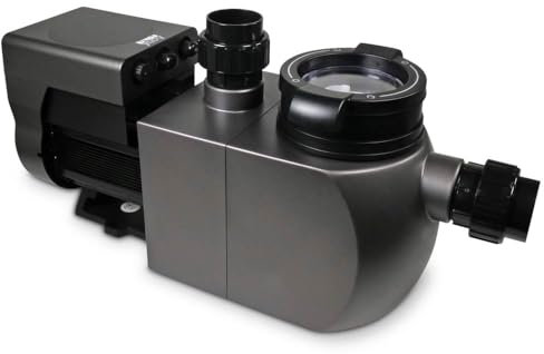 AquaForte Inverpro VS IP30 Poolpumpe - Leise & Energiesparend - Variable Drehzahl 1200-2900 U/min - Touchscreen - 30 dBA - Für Pools bis 80 m³