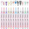 12 Color 3D Nail Art Painting Pen, Nail Point Graffiti Dotting Pen, Nail Varnish Pens, Drawing Painting Liner Brush Art Pens, Nail Art Pens Set, DIY Nail Art Beauty Adorn Manicure Tools,