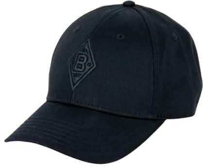 Borussia Mönchengladbach Fancap „Dark Logo I“ | Offizieller Fanartikel Fohlenshop | Gladbach Cap Schwarz