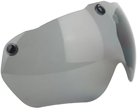 Occhiali da cucciolo di bici magnetico, scudo di visiera solare staccabile per il casco per biciclette in bicicletta, occhiali per visiera magnetica rimovibili grigi per biciclette in bicicletta