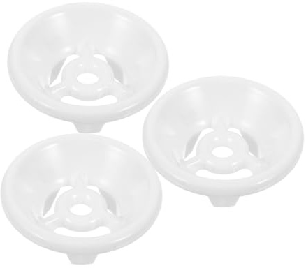 Yardenfun 3Pcs Urinal Strainer Stoppers Abs Plastic Urinal Drain Covers with Anti-odor Plug Raised Edges for Splash Prevention Bathroom Utility Accessories