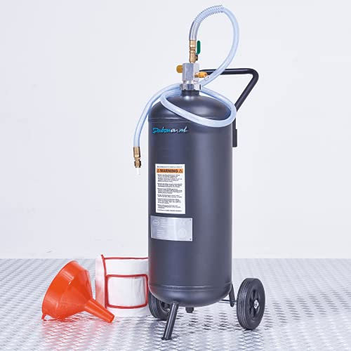 Mobiles Soda-Strahlgerät - 26 Liter Sandstrahlen Strahlkessel mit Zubehör