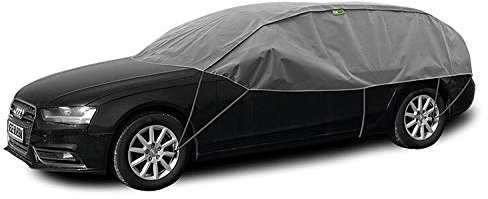 Halbgarage Winter L-XL kompatibel mit Volvo V40 UV Schutz Auto Abdeckung