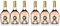 Lot de 6 Miraval Cuvée Jolie-Pitt Côtes de Provence rosé 2018