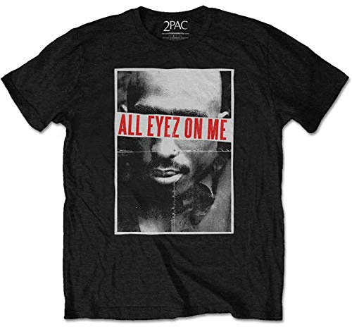 T-Shirt # L Black Unisex # All Eyez