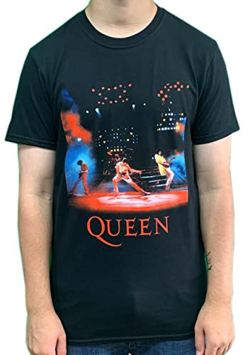 Band Monkey Queen Unisex T-Shirt Live Shot Spotlight
